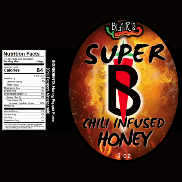 Super B - Chili Infused Honey - Image 4